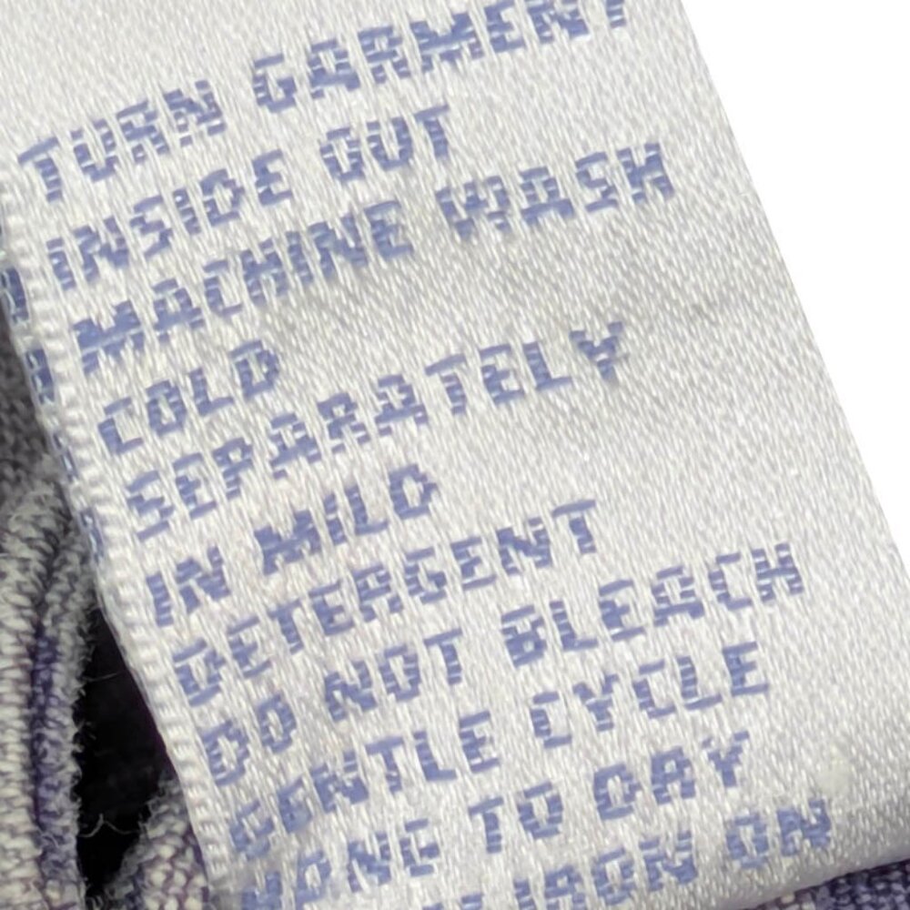DG2 Diane Gilman Denim Jacket Womens S Purple Trucker Streetwear Grunge Bling‎ - Picture 11 of 11
